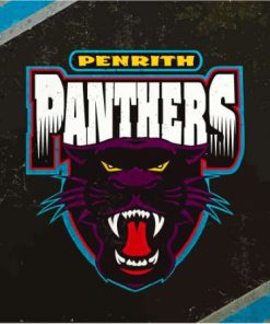 Penrith Panthers Logo Art Diamond Painting
