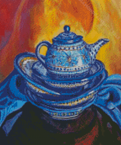 Polish Teapot Diamond Paintings