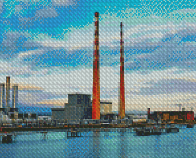 Poolbeg Towers Diamond Paintings