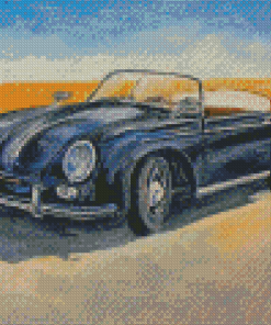 Porsche 356 Art Diamond Paintings