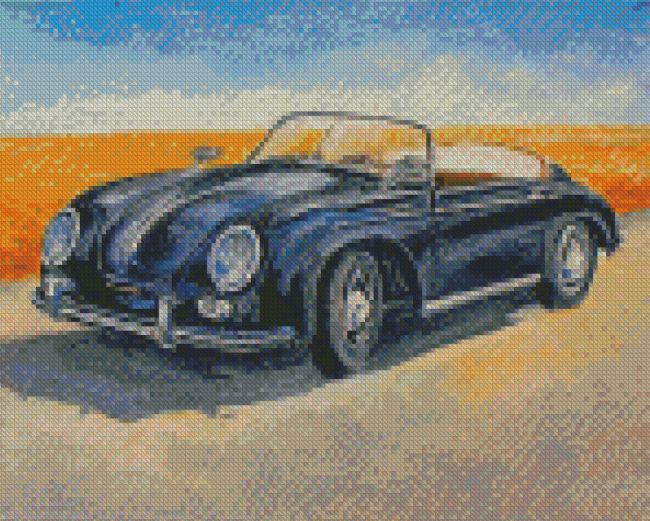 Porsche 356 Art Diamond Paintings