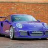 Purple Porsche GT3 RS Diamond Painting