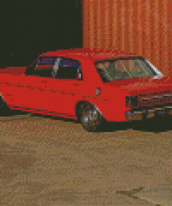 Red Ford XW Falcon Diamond Paintings