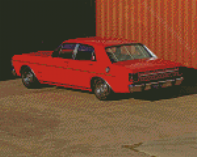 Red Ford XW Falcon Diamond Paintings