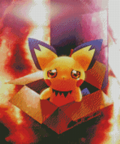 Sad Pichu Diamond Paintings