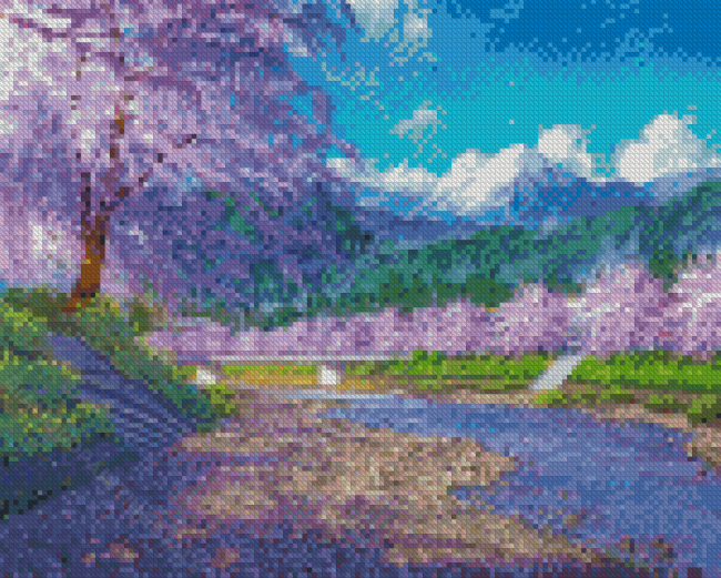 Shizuoka Mount Fuji View Diamond Paintings