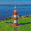 Smeaton's Tower Sea View Diamond Paintings