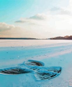 Snow Angel Diamond Painting