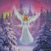 Snow Angel Girl Diamond Paintings