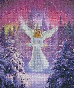 Snow Angel Girl Diamond Paintings