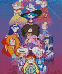 Star VS The Forces Of Evil Characters Diamond Paintings