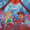 Star VS The Forces Of Evil Anime Serie Diamond Paintings