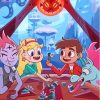 Star VS The Forces Of Evil Anime Serie Diamond Painting