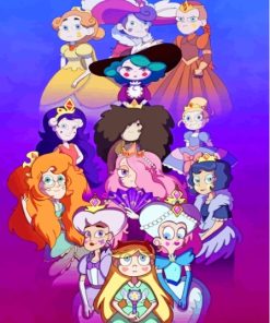 Star VS The Forces Of Evil Characters Diamond Painting