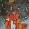 The Afro Queen Diamond Paintings