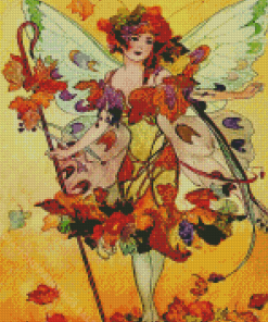 The Autumn Fairy Diamond Paintings