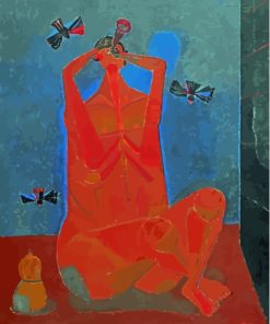 The Bird Charmer Rufino Tamayo Diamond Painting