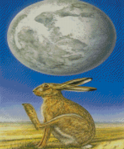 The Hare Moon Diamond Paintings