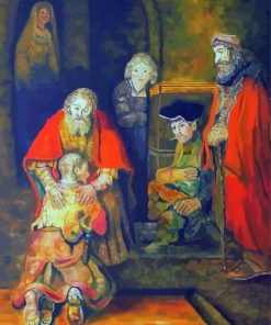 The Return Of The Prodigal Son Diamond Painting