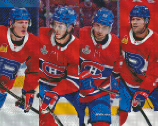 The Canadiens Montreal Players Diamond Painting