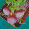 Turnip Vegetable Diamond Paintings