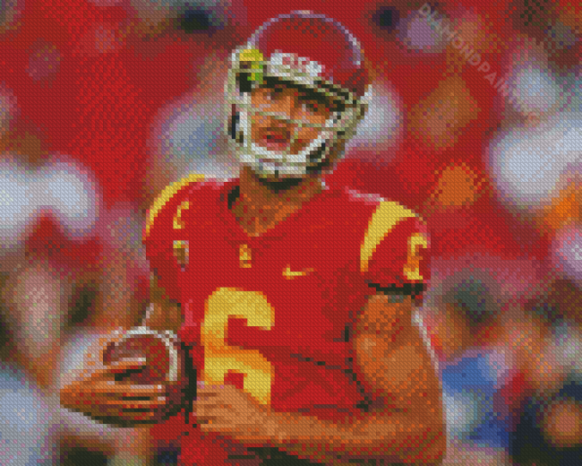 USC Trojans American Football Team Player Diamond Paintings