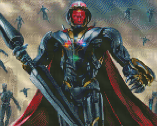 Ultron Comic Book Character Diamond Paintings