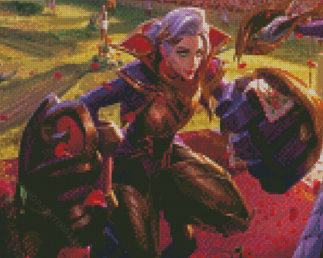 Vi League Of Legends Diamond Paintings