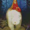 White Bear King Valemon Theodor Kittelsen Diamond Paintings