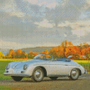 White Porsche 356 Diamond Paintings