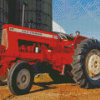 Aesthetic Allis Tractor Diamond Paintings