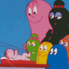 Aesthetic Barbapapa Diamond Paintings