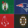 Aesthetic Boston Sports Diamond Paintings