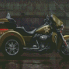 Aesthetic Harley Davidson Trike Diamond Paintings