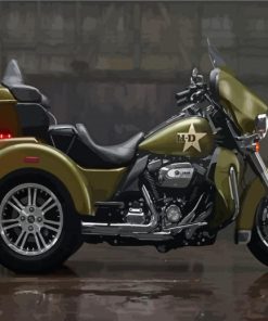 Aesthetic Harley Davidson Trike Diamond Painting