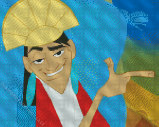 Aesthetic The Emperor's New Groove Diamond Paintings