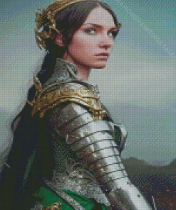 Aesthetic Elf Warrior Diamond Paintings