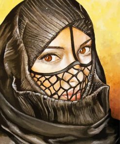 Arabic Woman Diamond Painting