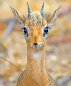 Baby Dik Dik Animal Diamond Painting