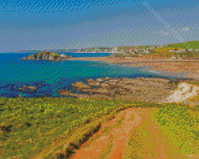 Bantham British Beach Diamond Paintings