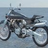 Black Brough Superior Motorcycle Diamond Painting