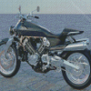 Black Brough Superior Motorcycle Diamond Paintings