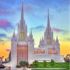 California San Diego Temple Diamond Painting