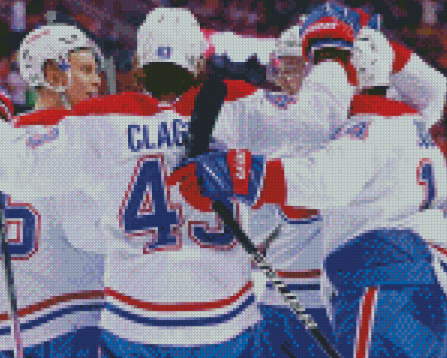 Canadien Montreal Players Diamond Paintings