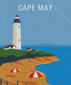 Cape May Poster Diamond Paintings