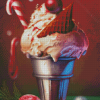 Christmas Ice Cream Diamond Paintings