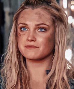 Clarke Griffin Eliza Taylor Diamond Painting