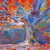 Colorful Mystical Tree Art Diamond Painting