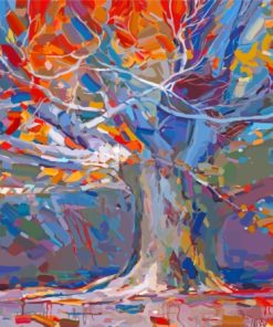 Colorful Mystical Tree Art Diamond Painting