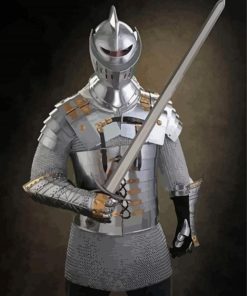 Cool Medieval Armor Diamond Painting